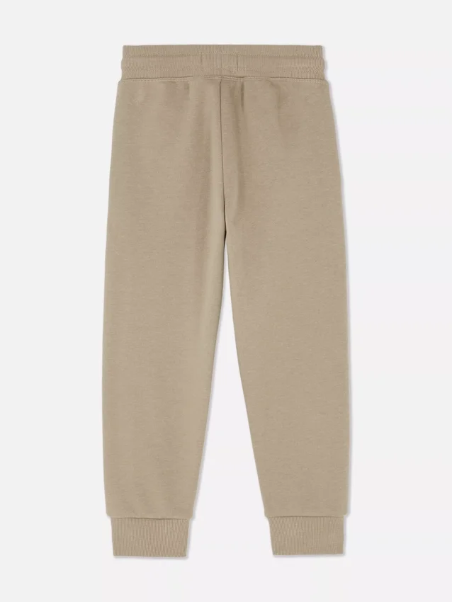 Joggingbroek met trekkoord en omgeslagen pijpen