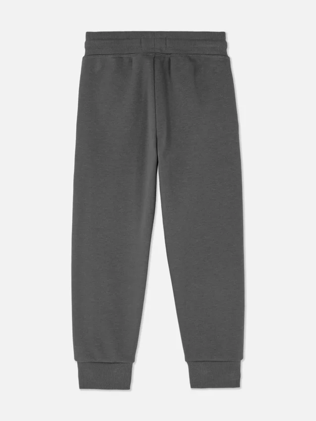 Joggingbroek met trekkoord en omgeslagen pijpen