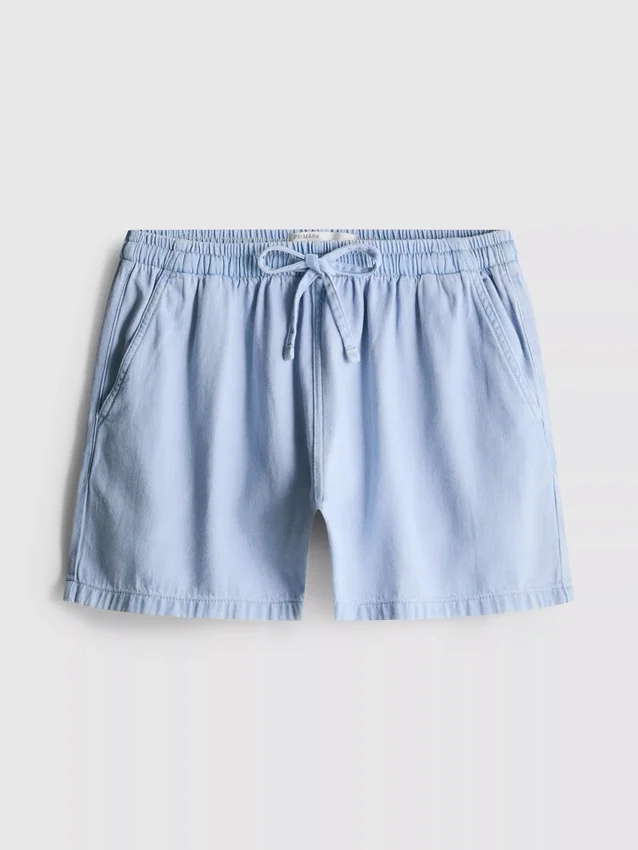 Joggingbroeken van katoenen denim