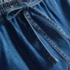 Joggingbroeken van katoenen denim