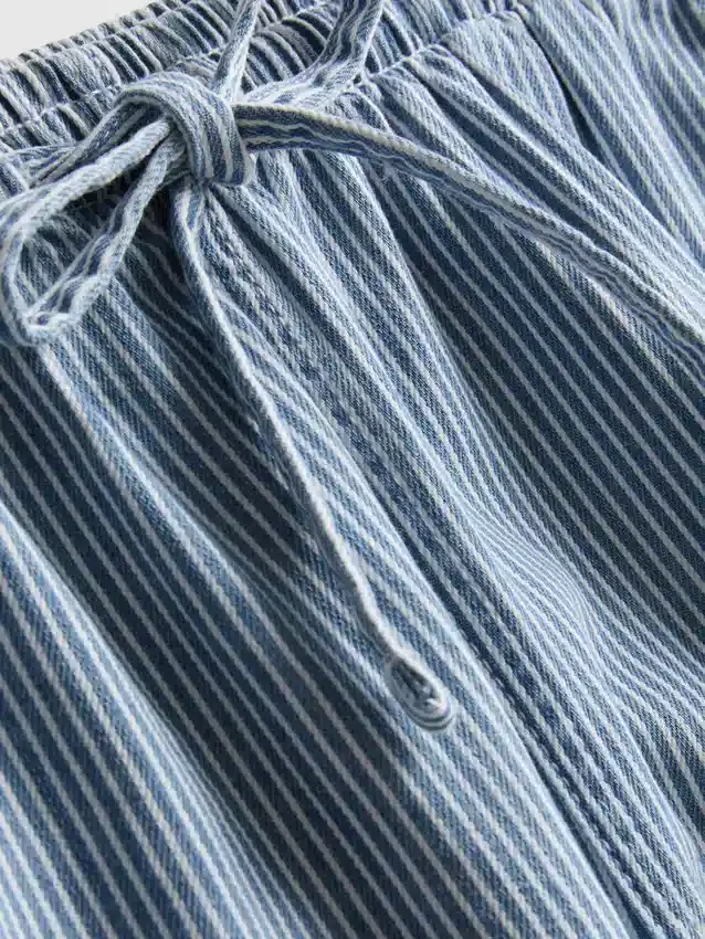 Joggingbroeken van katoenen denim