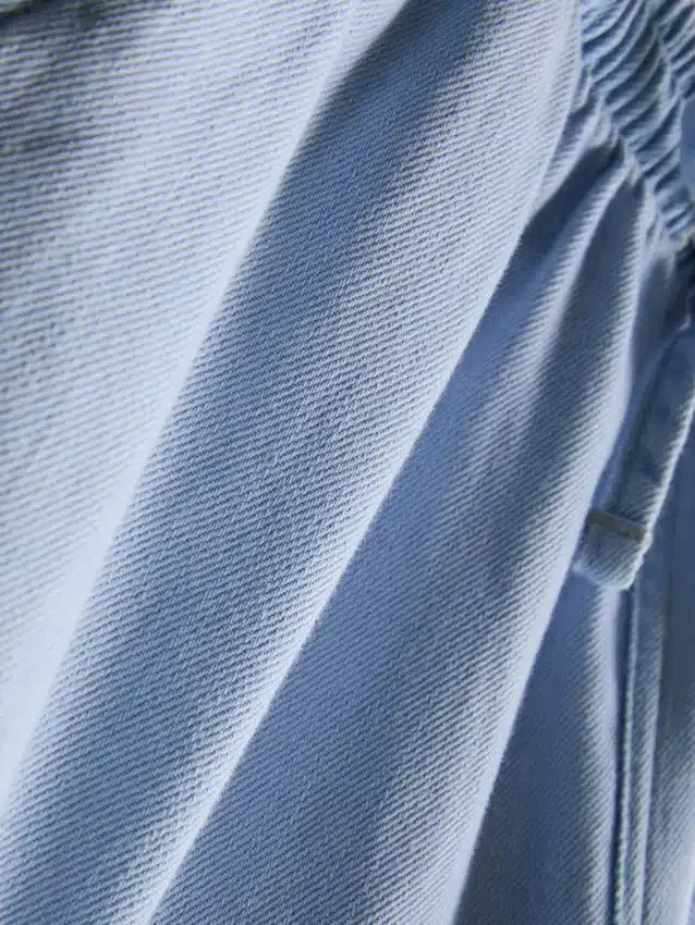 Joggingbroeken van katoenen denim