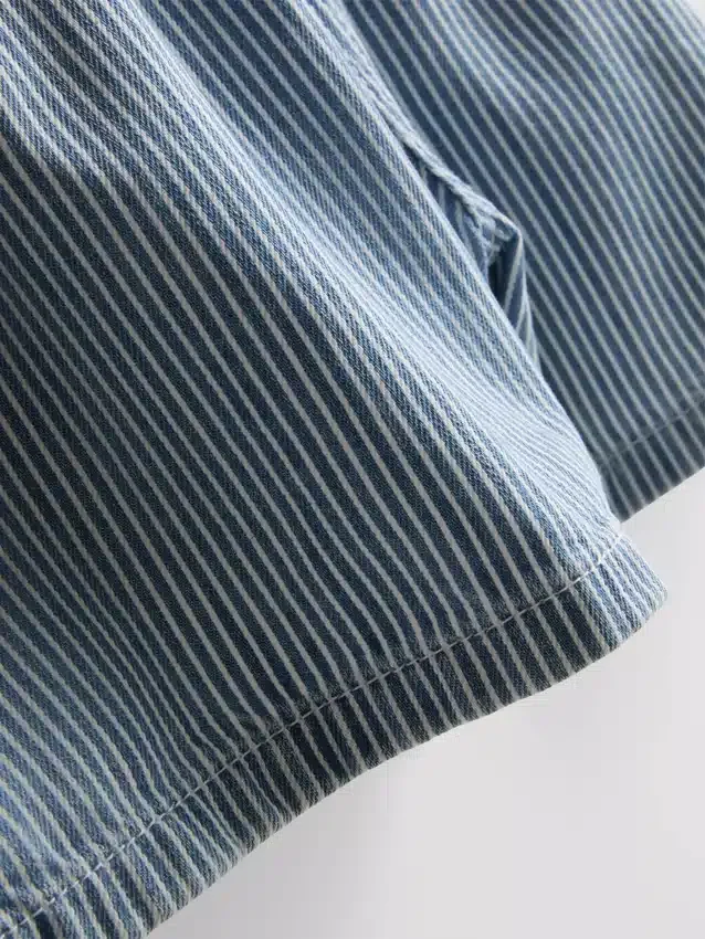 Joggingbroeken van katoenen denim