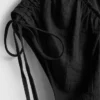 Jumpsuit met V-hals en ballonpijpen