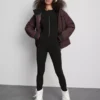 Jumpsuit van fluweelpluche