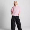 Katoenen bruids-T-shirt met ronde hals