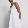 Katoenen chemise met bloemenprint