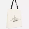 Katoenen city-tote met print