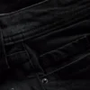 Katoenen denim flared jeans met middelhoge taille