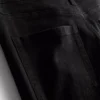Katoenen denim flared jeans met middelhoge taille