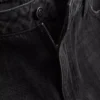 Katoenen denim jeans met middelhoge taille en wijde pijpen