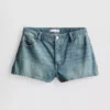 Katoenen denim minishorts