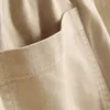 Katoenen denim utility-Shorts