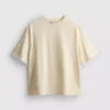 Katoenen gehaakt T-shirt met korte mouwen