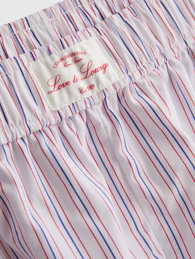 Katoenen gestreepte pyjama's