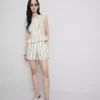 Katoenen mousseline-Shorts