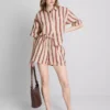 Katoenen mousseline-Shorts