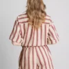 Katoenen mousseline-Shorts