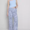 Katoenen pyjama-broek met gingham-ruitjes
