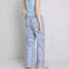 Katoenen pyjama-broek met gingham-ruitjes
