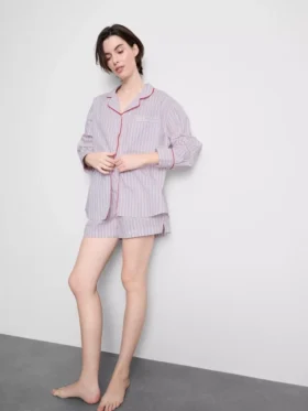 Katoenen pyjama's 'Breakfast in Bed'