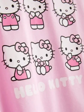 Katoenen pyjama’s met Hello Kitty-motief