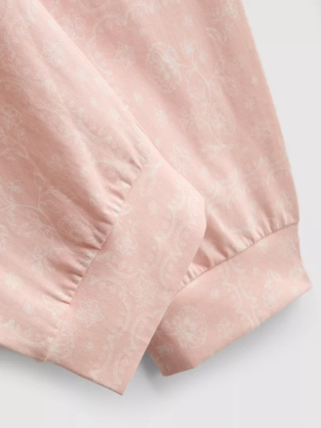 Katoenen pyjama's met korte mouwen en print
