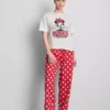 Katoenen pyjama's met Minnie Mouse-print van Disney