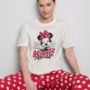 Katoenen pyjama's met Minnie Mouse-print van Disney