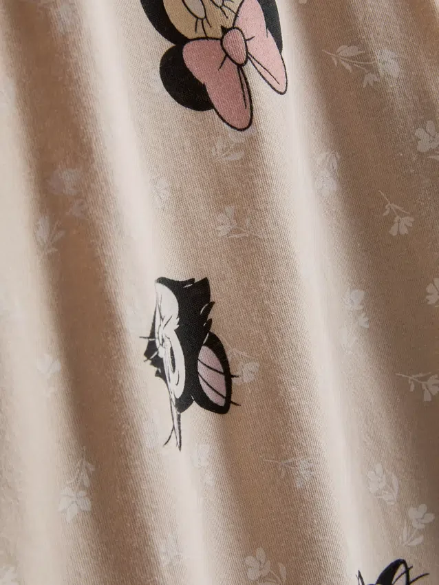 Katoenen pyjama's met Minnie Mouse-print van Disney