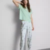 Katoenen pyjama's met print