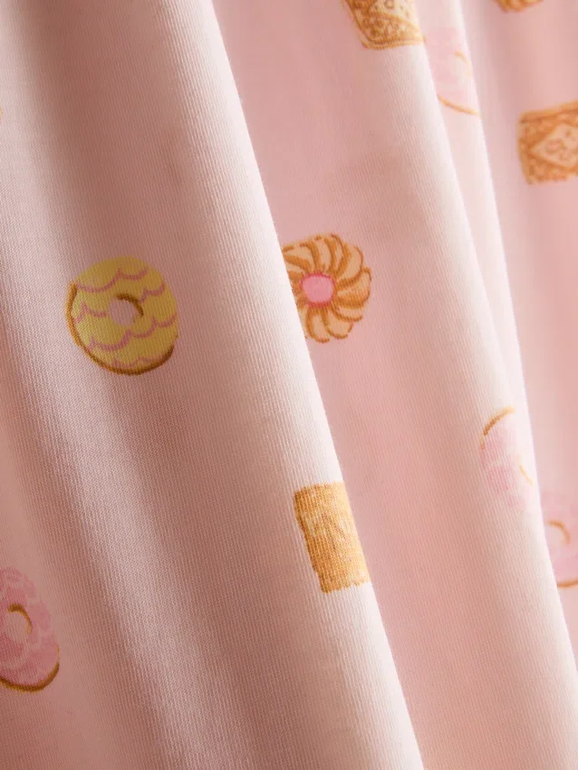 Katoenen pyjama's met print