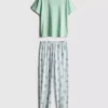 Katoenen pyjama's met print