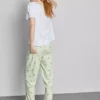 Katoenen pyjama's met ronde hals en print