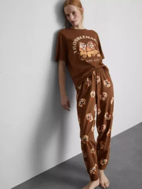 Katoenen pyjama’s van Disney met Chip en Dale
