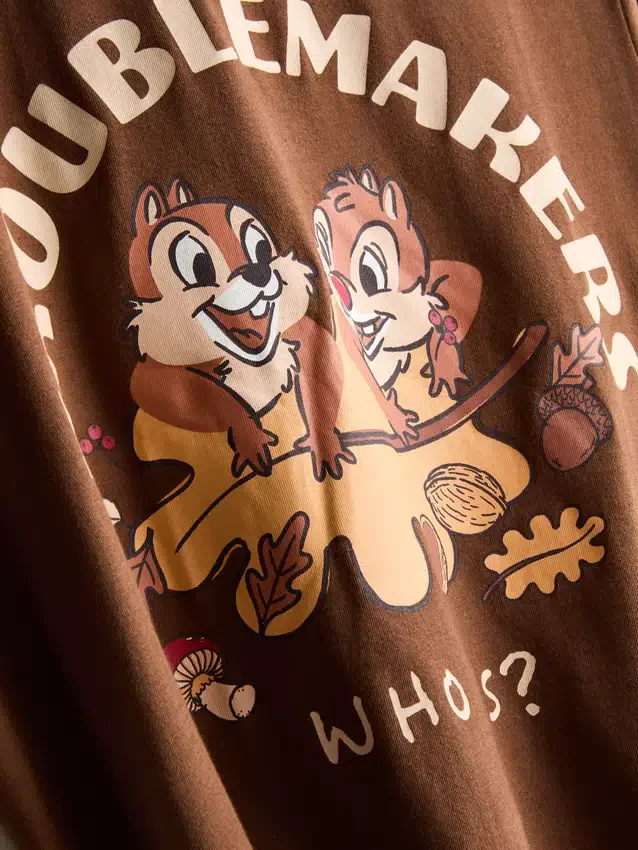 Katoenen pyjama's van Disney met Chip en Dale