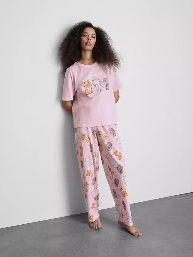Katoenen pyjama's van Disney's The Aristocats