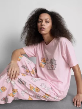 Katoenen pyjama’s van Disney’s The Aristocats