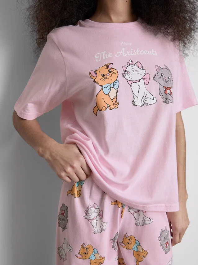 Katoenen pyjama's van Disney's The Aristocats
