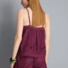 Katoenen shorts met hoge taille en borduursel