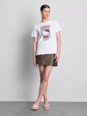 Katoenen T-shirt met Hello Kitty-print