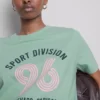 Katoenen T-shirt met korte mouwen en print
