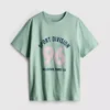 Katoenen T-shirt met korte mouwen en print