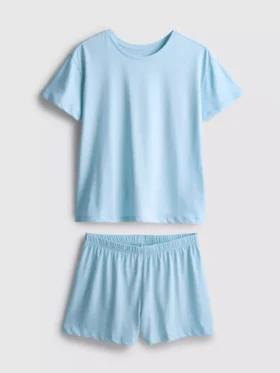 Katoenen T-shirt met korte pijpen pyjama's