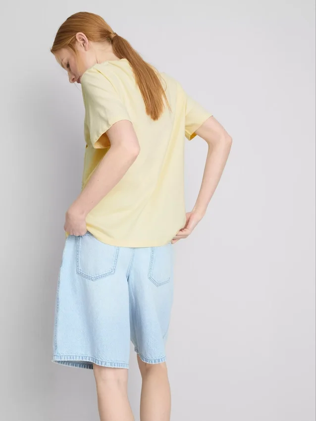 Katoenen T-shirt met print van NYBG