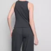 Katoenen tanktop met racerback