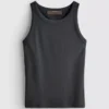 Katoenen tanktop met racerback