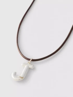 Ketting met initiaalhanger