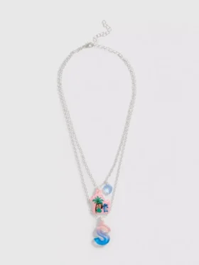 Ketting met Stitch-initialenhanger van Disney