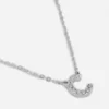 Ketting met strass-initiaal